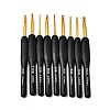 9Pcs Aluminium Oxide Crochet Hook Sets TOOL-C012-12-1