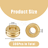 DICOSMETIC 300Pcs Brass Spacer Beads KK-DC0003-59-2