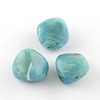 Nuggets Imitation Gemstone Acrylic Beads OACR-R044-10-1