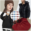 24Pcs 6 Colors Star Cloth Sequin Patches PATC-HY0001-34-6