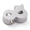 Non-Tarnish 304 Stainless Steel Charms STAS-O139-04P-2