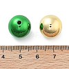Christmas Theme UV Plating Acrylic Beads PACR-B003-01B-3