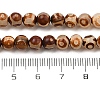 Natural Tibetan 3-Eye dZi Agate Beads Strands G-A240-A01-01-5