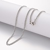 Non-Tarnish 304 Stainless Steel Necklace LS-MAK-K004-12P-1