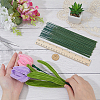 100Pcs Iron Stalk Flower Rod AJEW-SP0003-73C-3