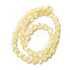 Transparent Glass Beads Strand GLAA-F112-02D-3
