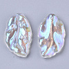 Transparent Glass Pendants EGLA-T022-02-2