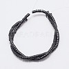 Dyed Synthetic Turquoise Beads Strands G-P083-6mm-83F-2