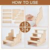4-Tier Wood Model Toy Display Riser ODIS-WH0329-66B-5