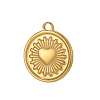 304 Stainless Steel Pendants STAS-OY005-60G-1