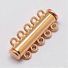 Alloy Magnetic Slide Lock Clasps PALLOY-P103-04-2