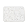 Penguin/Lion/Rabbit DIY Pendant Silhouette Silicone Molds SIL-F010-03-2