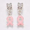 Metal Alloy European Dangle Pendants LS-MPDL-H062-1-2