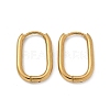 Ion Plating(IP) 304 Stainless Steel Oval Hoop Earrings X-EJEW-M218-02A-G-2