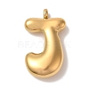 Ion Plating(IP) 304 Stainless Steel Pendants STAS-M017-08G-10-1