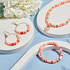 Handmade Polymer Clay Beads CLAY-PH0001-22B-6mm-5