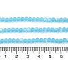 Transparent Glass Beads Strands EGLA-A044-T8mm-MB08-5