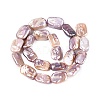 Natural Baroque Keshi Pearl Beads Strands PEAR-S020-D13-3