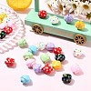 40Pcs 8 Colors Opaque Acrylic Beads OACR-CJ0002-76-6