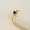 Vintage Minimalist Brass Adjustable Chain Women's Ring KW6437-1
