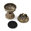 Alloy Incense Burner DJEW-D300-01F-AB-2