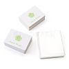 100Pcs Rectangle Clear Polypropylene Cellophane Bags CDIS-TA0001-37C-4