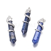 Natural Lapis Lazuli Big Pendants G-G596-03H-1