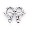 Tarnish Resistant 304 Stainless Steel Lobster Claw Clasps X-STAS-AB11-3