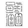 Custom Summer Theme PVC Plastic Clear Stamps DIY-WH0631-0062-8