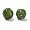Two-tone Opaque Acrylic Beads OACR-G037-02G-2