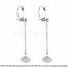 304 Stainless Steel Clip-on Earring Converters Findings STAS-O110-20P-6