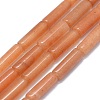 Natural Red Aventurine Beads Strands G-F631-D12-03-1