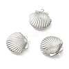 Tarnish Resistant 304 Stainless Steel Diffuser Locket Pendants STAS-K002-04P-2