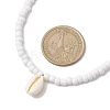 Bohemia Natural Cowrie Shell Pendant Necklaces NJEW-JN04783-02-3