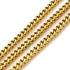 Ion Plating(IP) 304 Stainless Steel Curb Chains CHS-C013-01A-G-1