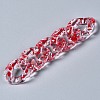 Transparent Spray Paint Acrylic Linking Rings X-TACR-Q276-001D-4
