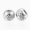 Tarnish Resistant 201 Stainless Steel Beads STAS-G154-37-4mm-2