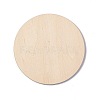 Wooden Carved Cup Mats LS-AJEW-P103-01G-2