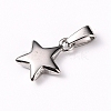 Non-Tarnish 304 Stainless Steel Charms X-STAS-I127-067P-2