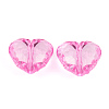 Transparent Acrylic Beads X-PL318Y-4-5