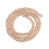 Electroplate Glass Beads Strands EGLA-R048-2mm-33-2