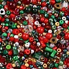 Christmas Theme Glass Seed Beads SEED-N007-13K-3