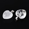 Natural Quartz Crystal Pendants G-T143-49M-3