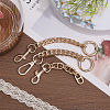 CHGCRAFT 3Pcs 3 Style Alloy & Iron Link Chain Bag Strap Extenders FIND-CA0007-77-3