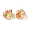 Handmade Foil Lampwork Beads Strands FOIL-T008-06H-3