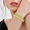 Polymer Clay Heishi Surfer Stretch Bracelets Set BJEW-SW00131-7