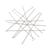 304 Stainless Steel Flat Head Pins STAS-Z089-03P-14-2