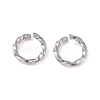 Tarnish Resistant 304 Stainless Steel Open Jump Rings STAS-F191-12P-B-2