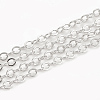 Brass Cable Chains X-CHC-S003-08P-1