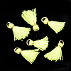 Polycotton(Polyester Cotton) Tassel Pendant Decorations X-FIND-S281-36-1